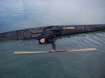 Helen Wilson Balance Brace. Helen håller kajakkurs i Blekinge i år igen.